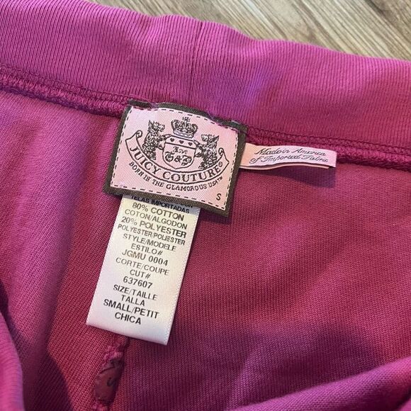 Y2K JUICY COUTURE Puff Sleeve Velour
Jacket Size L tracksuit bottom S - Picture 13 of 13